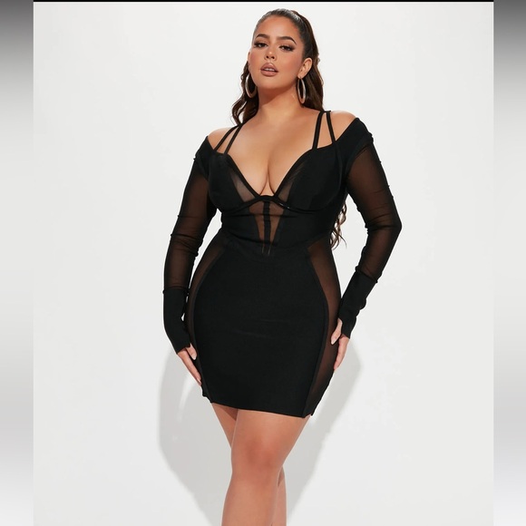 Fashion Nova | Dresses | Tequila Nights Bandage Mini Dress From Fashion Nova  | Poshmark